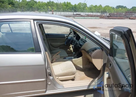 2005 Honda Civic Lx из США, поврежденный, VIN 2HGES16595H517486